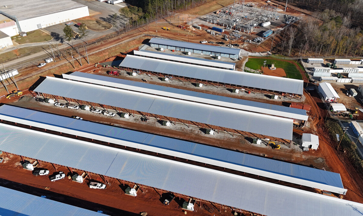 AHI mining facility aerial view